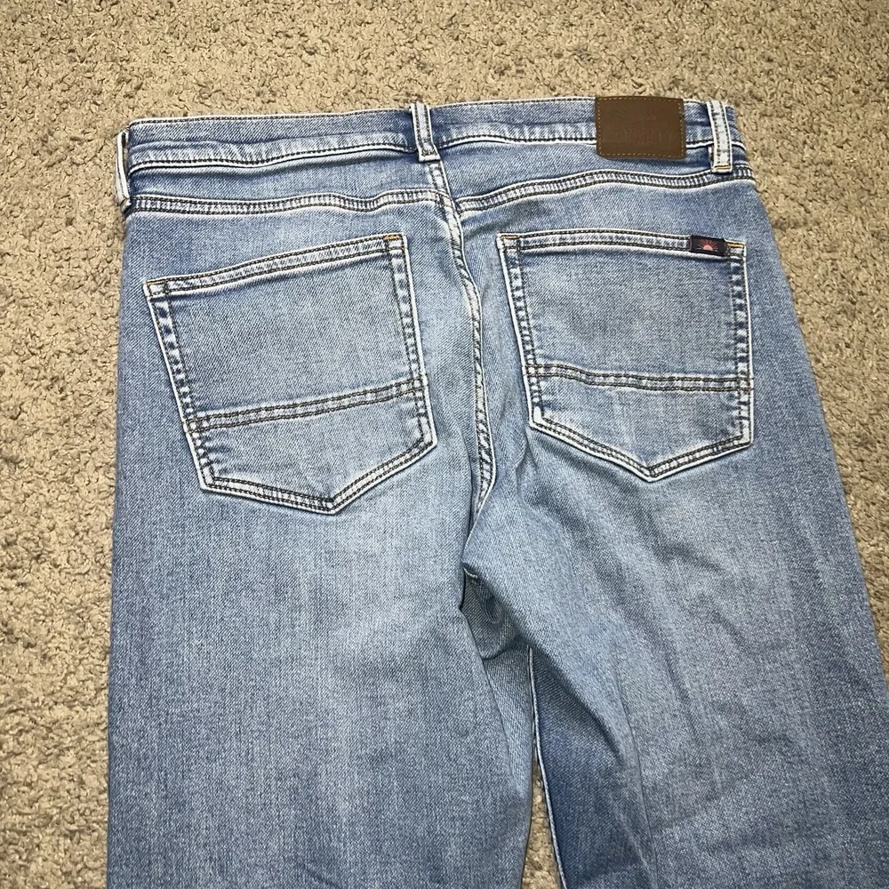 Faherty Jeans Men 32x32 Slim Straight Organic Cotton Feel Good Special Weave